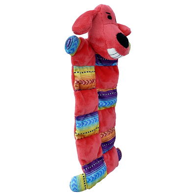 ZippyPaws Snooziez with Shhhqueaker Dog Toys Alligator