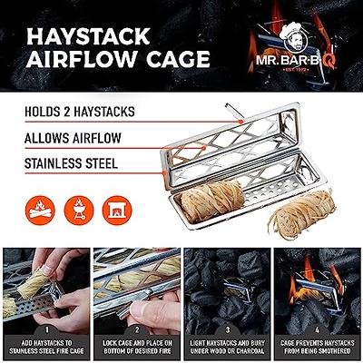 Mr. Bar-B-Q Haystack Fire Starter Airflow Cage - Great for