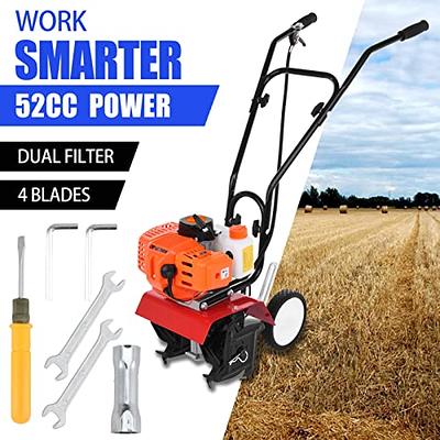 20V Handheld Tiller Garden Rotary Mini Cultivator Machine Cordless Garden  Power Tool Professional Portable Cultivator