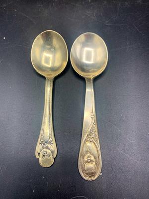 MY Peanut Butter Spoon - Hand Stamped Vintage Tablespoon