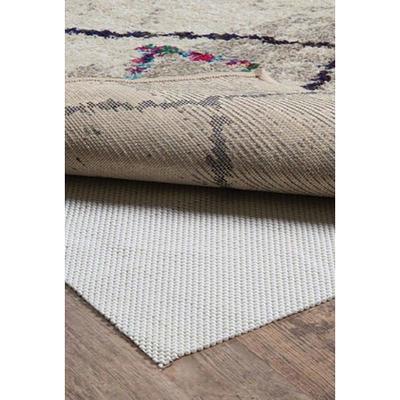 Premium All-Surface 5 ft. x 8 ft. Fiber and Rubber Backed Dual Surface  Non-Slip Rug Pad