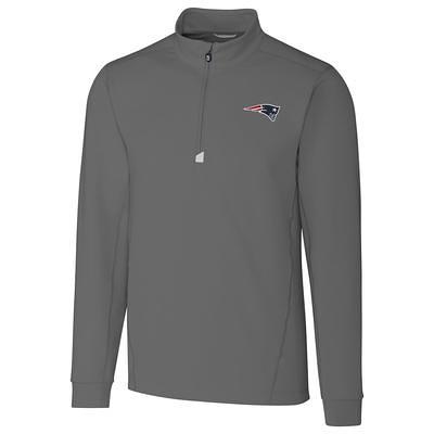 Buffalo Bills Women's Sherpa Quarter-Zip Pullover Jacket - Gray