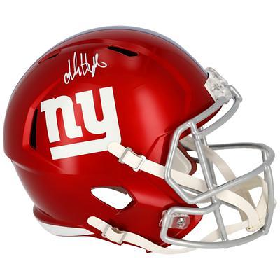 LAWRENCE TAYLOR AUTOGRAPHED HAND SIGNED NEW YORK GIANTS REPLICA HELMET -  Signature Collectibles