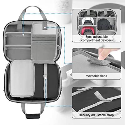 FOREGOER PS5 Travel Case, Carrying Case Travel Bag for Playstation