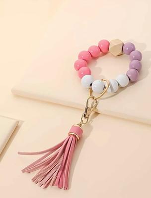 Tassel Keychain, Cridoz 400pcs Key Chains and Tassels Set Includes