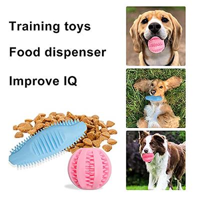 Dog Chew Toys for Aggressive Chewers, Puppy Dog Training Treats Teething  Rope Toys for Boredom, Dog Puzzle Treat Food Dispensing Ball Toys for Small Large  Dogs 