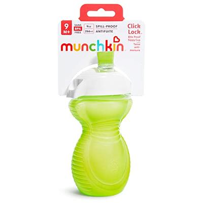 Munchkin 9 oz Bite Proof Sippy Cup 2-Pack, Colors May Vary