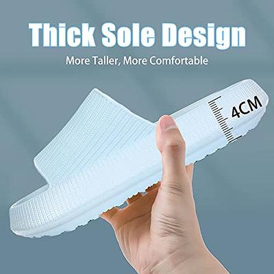 Cloud Slippers Slides for Women and Men, Massage Shower Bathroom