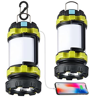 6 in 1 Portable Outdoor Led Camping Lantern with Fan