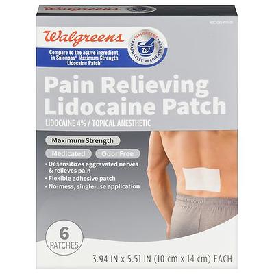 WellPatch Warming Pain Relief Patch 4 Each (Pack of 6) - Walmart