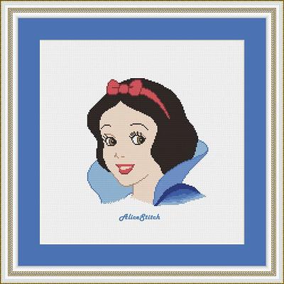 DIY Disney Minnie Mouse Head Kids Beginner Counted Cross Stitch Kit 3  Craft