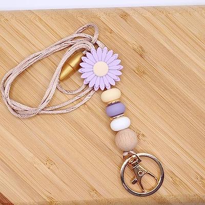 Cute Silicone Beaded Teacher Lanyard Necklace Key Lanyard Keychain Id  Holder Teacher Lanyards for Id Badges and Keys for Women Employees Students  (Cute Lanyard-01) - Yahoo Shopping