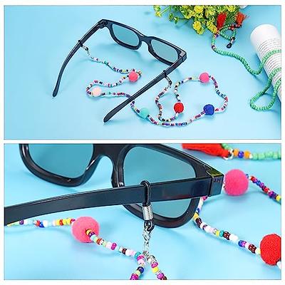 1 Fashion Beaded Eyewear Retainer Eyeglass Sunglass Neck Gold Chain Holder Strap