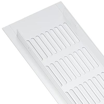 Gerich 50mm Aluminium Rectangular Cabinet Wardrobe Air Vent Grille  Ventilation-Cover 