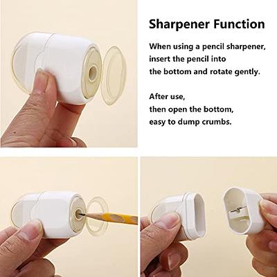 12Pcs Pencil Sharpener Set, Colored Pencil Sharpener Manual Mini