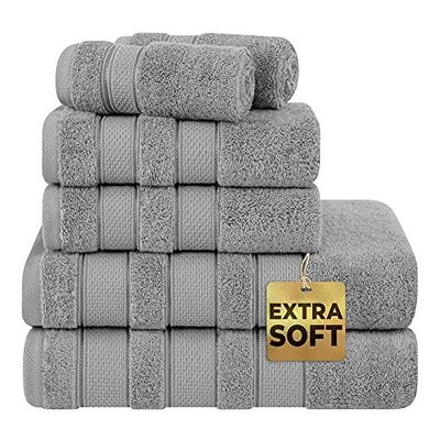 LANE LINEN Luxury Bath Towels Set - 100% Cotton Bathroom Towels, Zero  Twist, Quick Dry Shower Towel, Extra Aborbent Bath Towel, Super Soft, 6  Bath