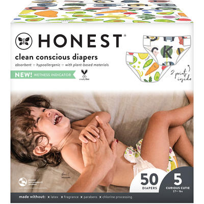 The Honest Company Clean Conscious Disposable Diapers Four Print