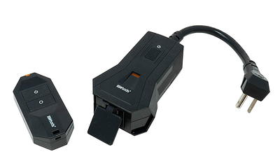 Black + Decker Set of 2 Wireless Remote-Control Outdoor Outlets 