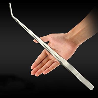 11 Inch Reptile Bamboo Tweezers Curved Long Tweezer Feeding Tongs  Eco-Friendly 