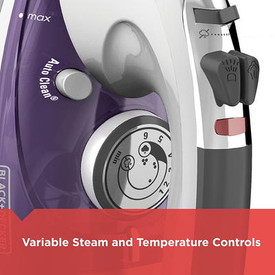 Professional Steam Iron with Stainless Steel Soleplate