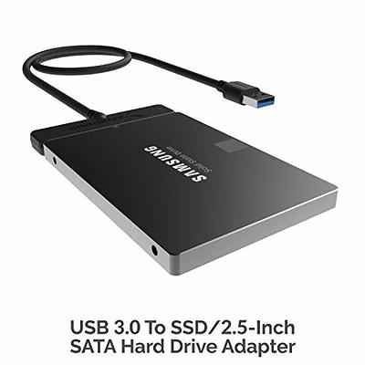 StarTech.com USB 3.0 to 2.5 SATA III Hard Drive Adapter Cable w UASP -  Office Depot