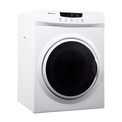  PETSITE Portable Clothes Dryer, Electric Compact Laundry Dryer  w/ 3 Heating Levels, IHS & ECO Mode, Stainless-Steel Drum, Overheat  Protection, 8.8 lbs Capacity, Ideal for Apartment, Home, Dorm, 1400W, White  