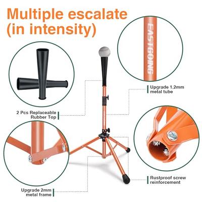 Eastgoing Heavy Duty Baseball and Softball Portable Travel Batting