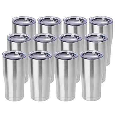 OVENTE 16 oz. Silver Stainless Steel Travel Tumbler with Tea Infuser,  Vacuum Insulated and Double-Walled, Spill-Proof, BPA-Free MSA16S - The Home  Depot