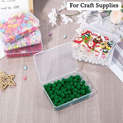 Ganydet 6 Packs Small Plastic Box, Rectangular Plastic Boxes with Lid, Small  Plastic Storage Boxes, Clear Small Plastic Containers for Bead, Craft and  Jewelry, 4.4'' × 3.2'' × 1.1'' - Yahoo Shopping