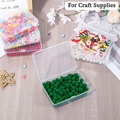 Ganydet 6 Packs Small Plastic Box, Rectangular Plastic Boxes with Lid,  Small Plastic Storage Boxes, Clear Small Plastic Containers for Bead, Craft  and Jewelry, 4.4'' × 3.2'' × 1.1'' - Yahoo Shopping