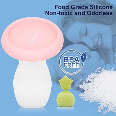 haakaa Manual Breast Pump Collector with Suction Base 5oz/150ml and Ladybug Milk  Collector 2.5oz/75ml Combo for Breastfeeding, Made of Food Grade Silicone -  Yahoo Shopping