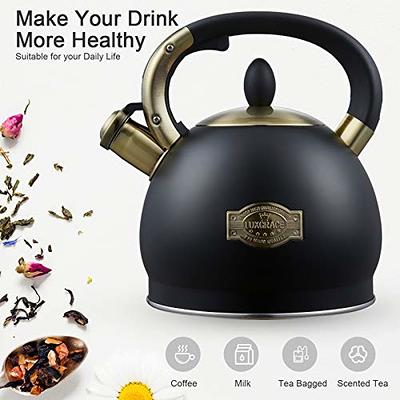 Enamel kettle boiled milk teapot with filter set cool kettle high  temperature resistant household induction cooker universal