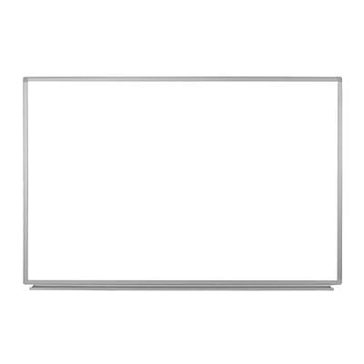 Luxor MB7240WW 72 x 40 Double-Sided Whiteboard with Aluminum Frame and  Stand