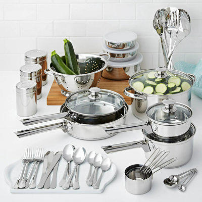 Cuisinart Stainless Steel 3-Piece Chef Set, C77ss-3pcsw