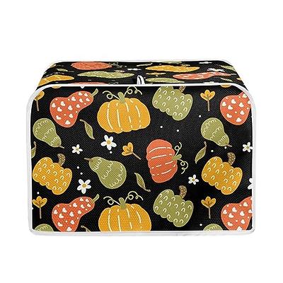 Toaster Cover,Toaster Cover 2 Slice,Kitchen Small Appliance Covers,Bread  Maker Microwave Oven Cover,Toaster Cover Fits for Most Standard 2 Slice