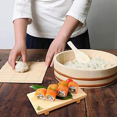 AYCCNH 10 in 1 Mini Japanese Onigiri Sushi Mold, Rectangular Rice Ball Mold Nigiri Bento Sushi Maker