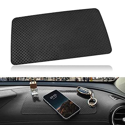 Car Dashboard Anti-Slip Rubber Pad, Two-Sided Super Sticky Dashboard Anti  Slip, 10.6 x 5.9 Universal Non-Slip Car Dashboard Sticky Adhesive Mat for Cell  Phones, Sunglasses, Keys More(Black/Dots) - Yahoo Shopping