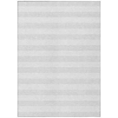 Machine Washable Indoor/ Outdoor Cabana Stripe Chantille Rug - Yahoo  Shopping