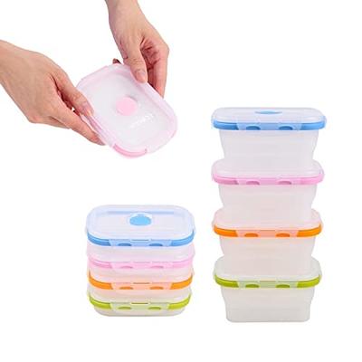 Annaklin Collapsible Food Storage Containers with Lid & Air Vent