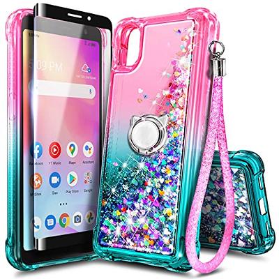 Lastma Samsung Galaxy S21 Case Cute with Wrist Strap Kickstand Glitter  Bling Cartoon IMD Soft TPU Shockproof Galaxy S21 5G Protective Cases Cover  for