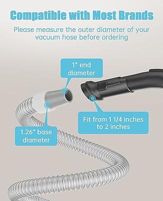 12 Pcs Vacuum Cleaner Attachments for Shop Vac Accessories - 2 1/2