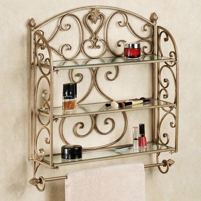 Cassoria Antique Gold Wall Mount Paper Towel Holder