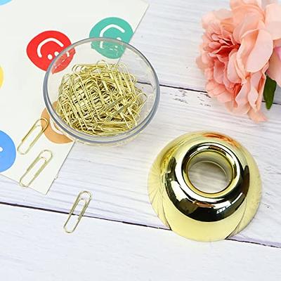 Gold Binder Paper Clips Set,182pcs Large Paper Clips,Binder Clips,Push  pins, Office Supplies Clips for Women,Desk Accessory - Yahoo Shopping