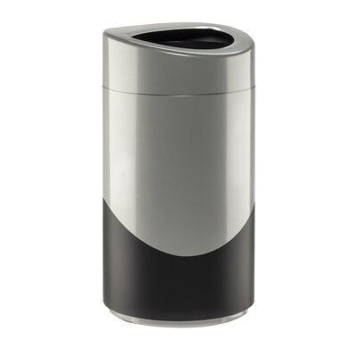 Wausau Tile 30 Gallons Steel Open Trash Can