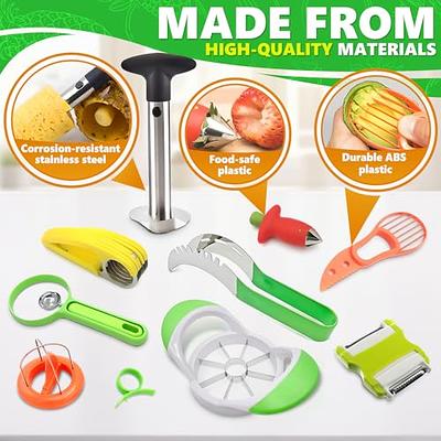 Instant Food Chopper 3 PCS Cup Slicer 2023 New Fruit Slicer Egg Slicer  Stainless Steel Strawberry Slicer Quickly Making Fruit Vegetable Strawberry