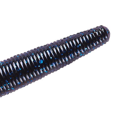 YUM Dinger Soft Plastic Worm 4 Black Blue Flake 8 Count - Yahoo Shopping