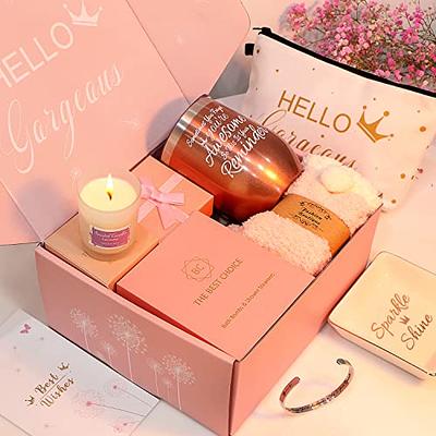 Sawnfay Luxury Birthday Gifts for Her, Unique Birthday Gifts for Women Mom  Friend Sister Wife, Happy Birthday Box for Women, Gifts for Women Who Have