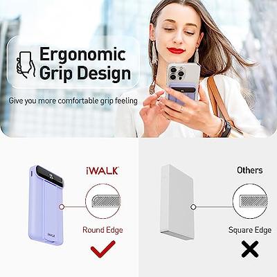 iWALK MAG-X Magnetic Wireless Power Bank with Stand, 5000mAh Portable  Charger with USB-C Port & LED Display, Ergonomic Grip Design Battery Pack  Compatible with iPhone 15/14/13/12 Series,For iOS17 Mode - Yahoo Shopping
