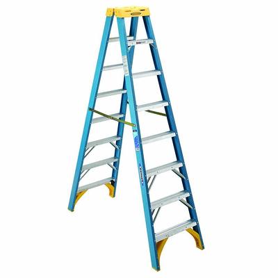 40 ft. Aluminum Extension Ladder (37 ft. Reach Height) with 250 lb. Load  Capacity Type I Duty Rating