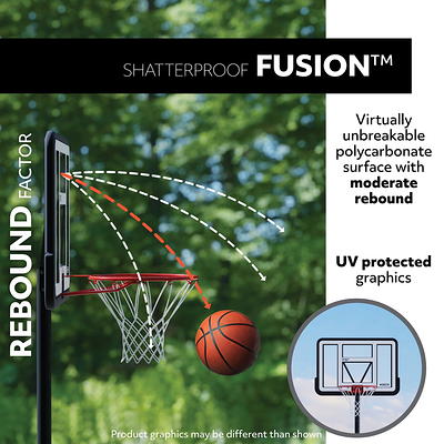 Portable Basketball Hoop Quickly Height Adjusted 6.6ft - 10ft Outdoor/Indoor  Basketball Goal System with 44 inch Shatterproof Backboard and Wheels for  Adults - Yahoo Shopping